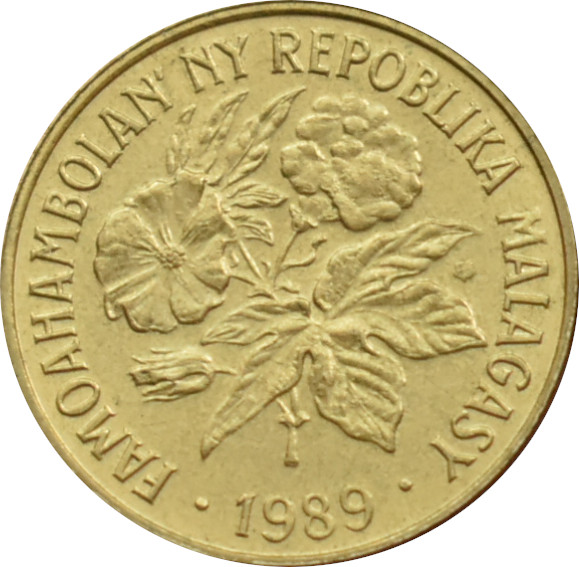 Madagaskar 20 Francs 1989