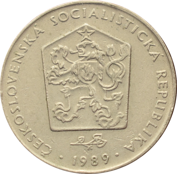 ČSSR 2 Kčs 1989