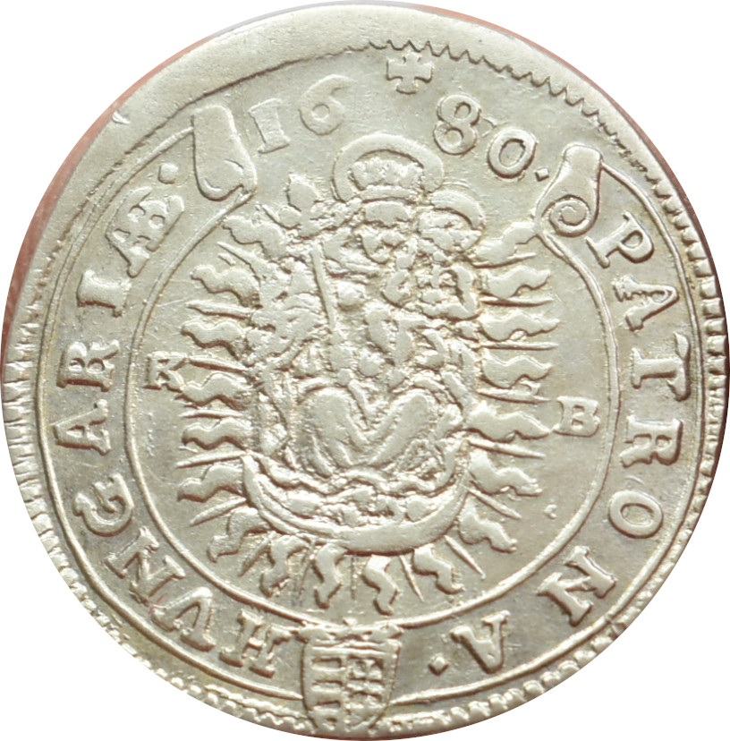Leopold I. XV. Kreutzer 1680 K.B.