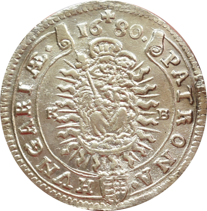 Leopold I. XV. Kreutzer 1680 K.B.