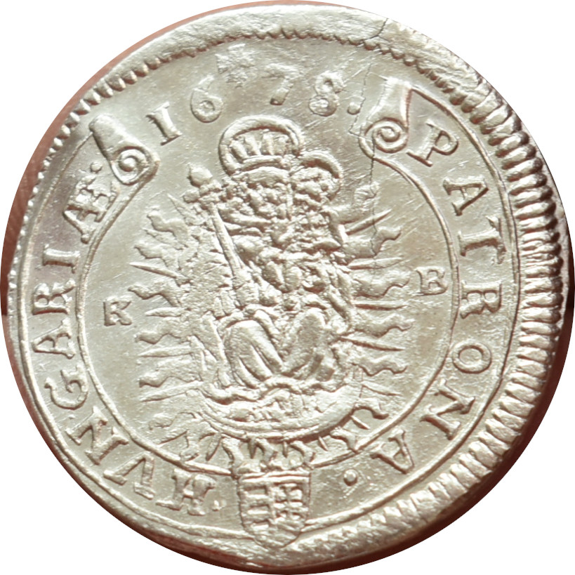 Leopold I. XV. Kreutzer 1678 K.B.