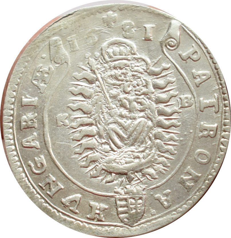 Leopold I. XV. Kreutzer 1681 K.B.