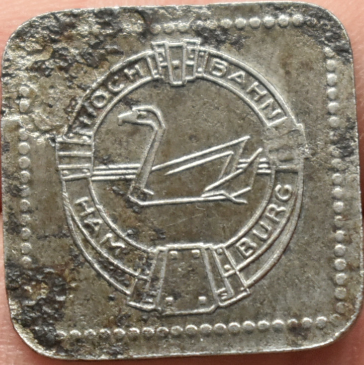 Nemecko 20 Pfennig Hochbahn