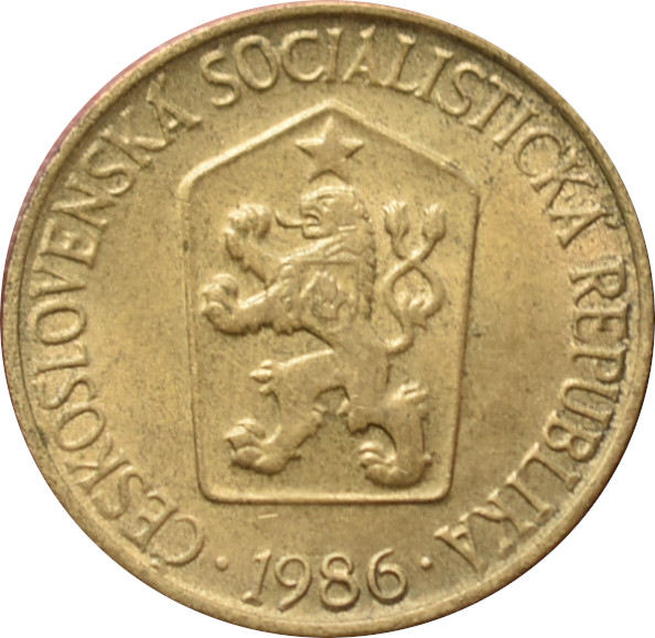 ČSSR 1 Kčs 1986