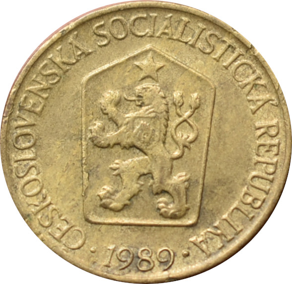 ČSSR 1 Kčs 1989