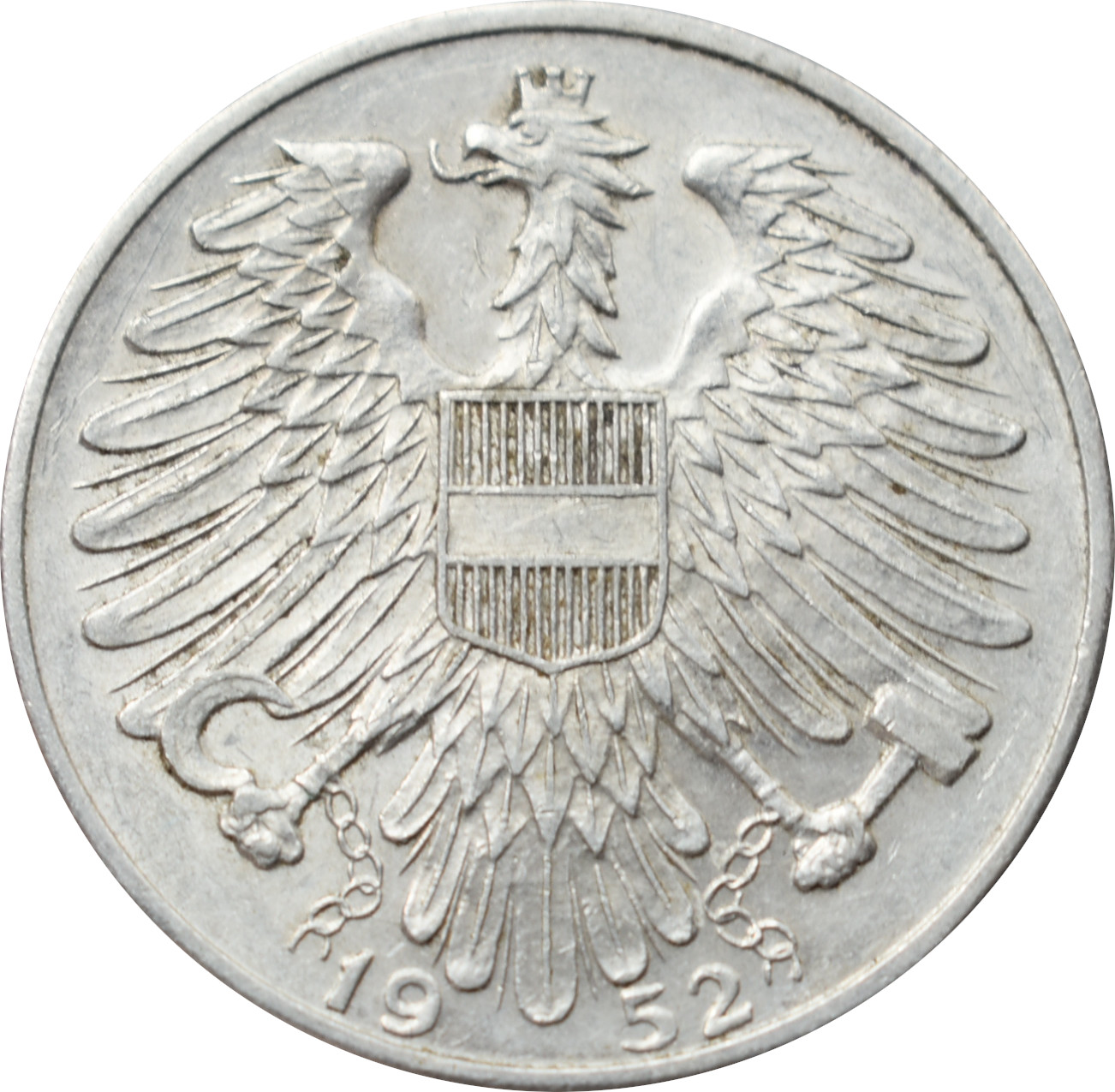 Rakúsko 5 Schilling 1952