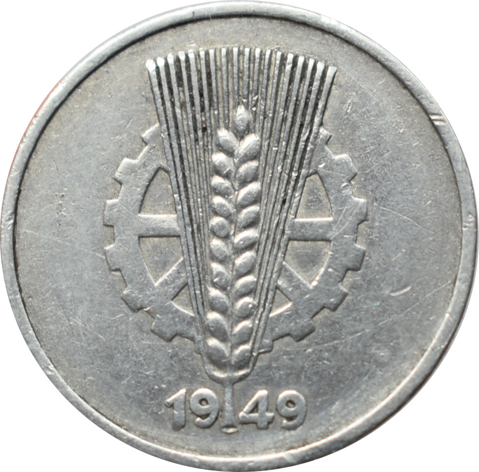 DDR 10 Pfennig 1949 A