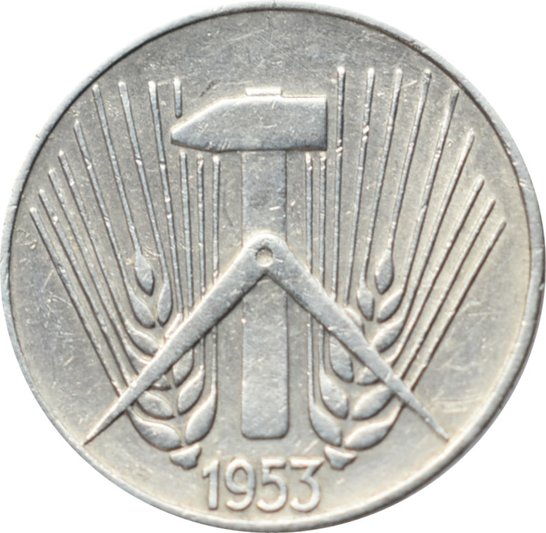 DDR 5 Pfennig 1953 E