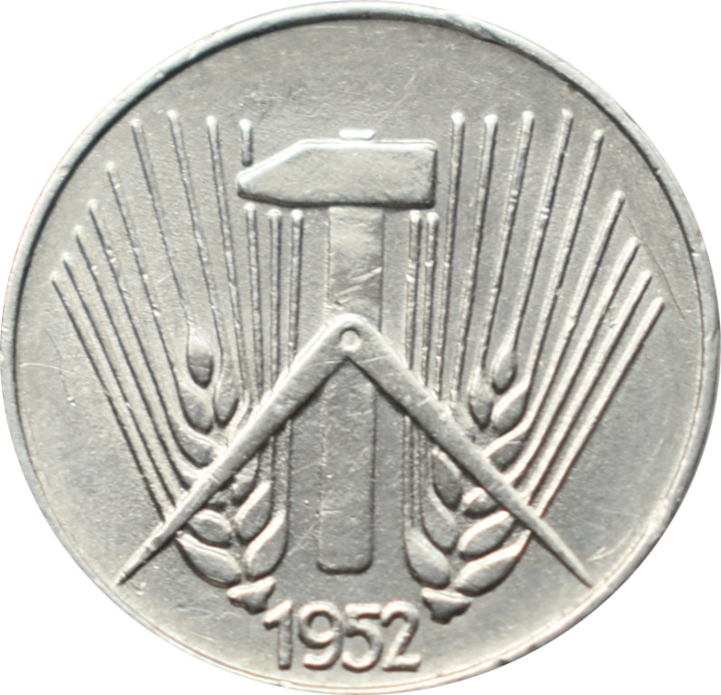 DDR 1 Pfennig 1952 E