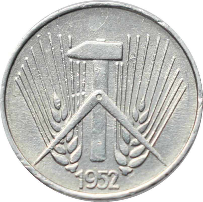 DDR 1 Pfennig 1952 A