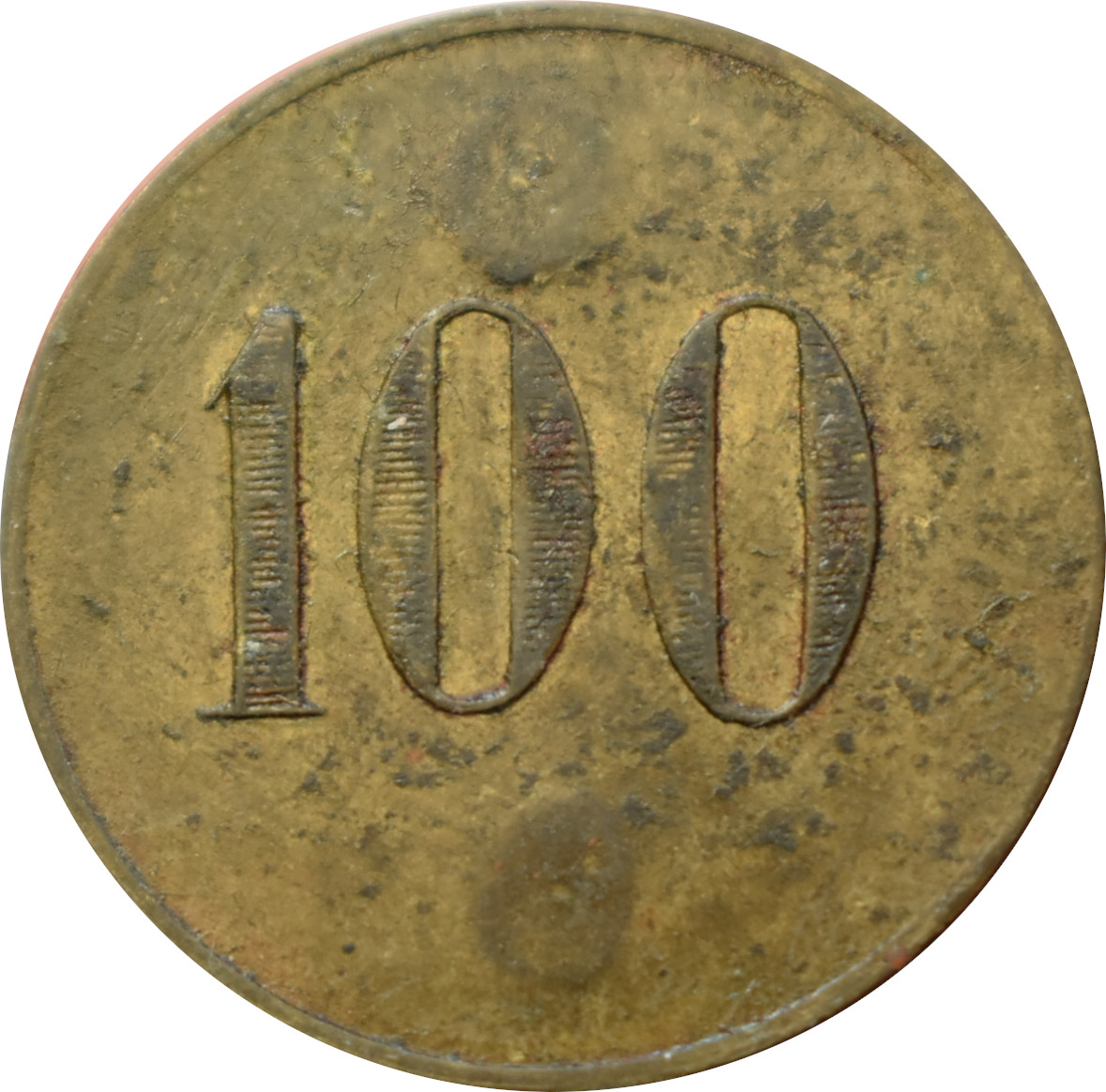 Neznámy žetón 100 E L