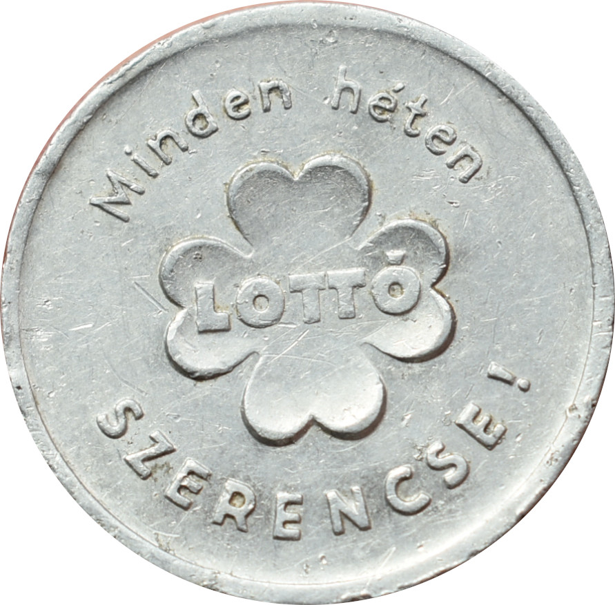 Maďarsko žetón LOTTÓ
