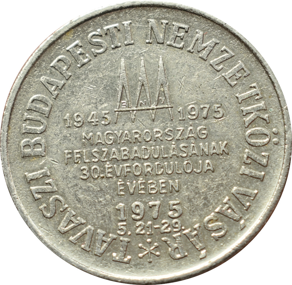 Maďarsko žetón HUNGEXPO Budapest 1975