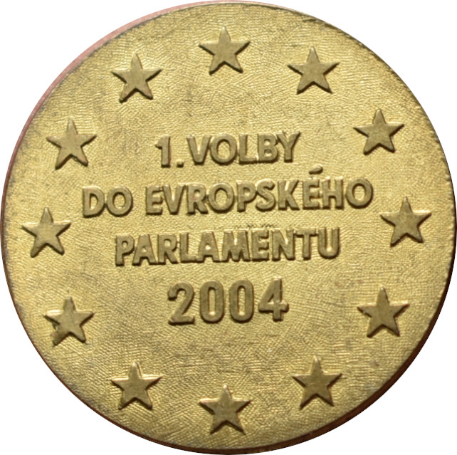 Česko žetón ČSSD 1. Volby do Evropského parlamentu 2004