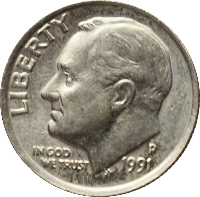 Spojené štáty 1 Dime 1990 P