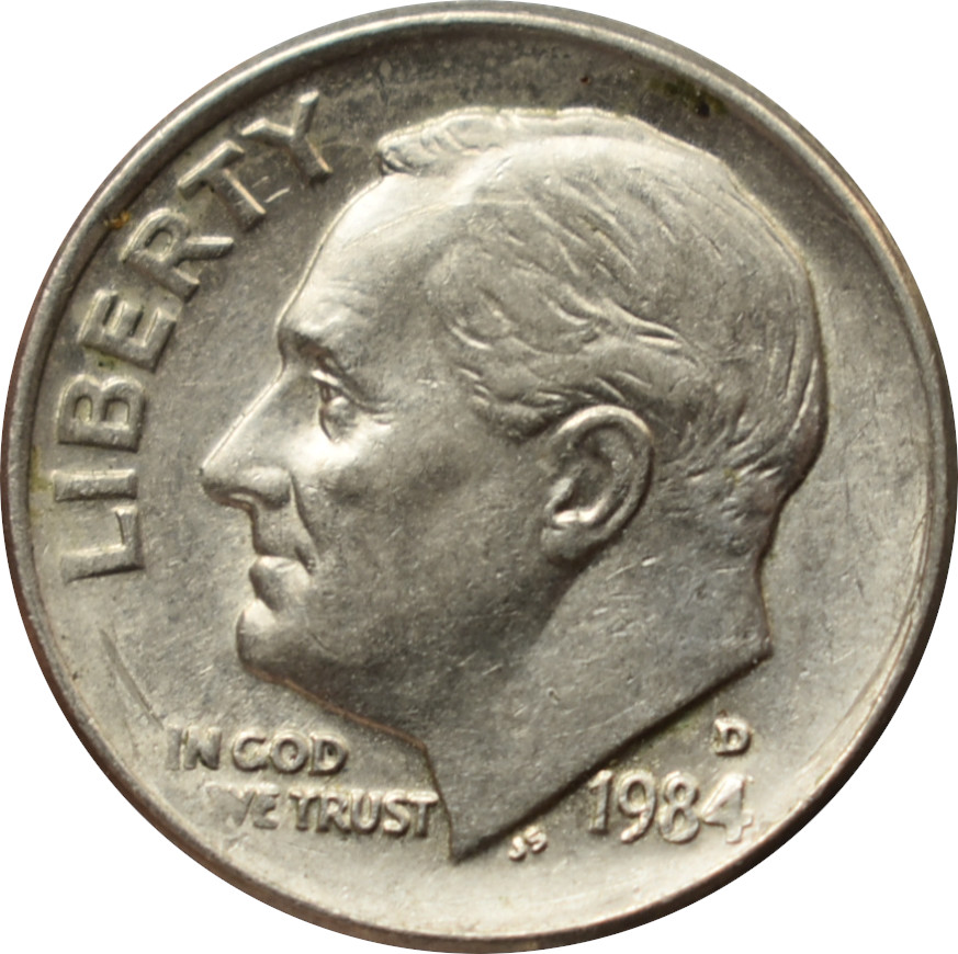 Spojené štáty 1 Dime 1984 D