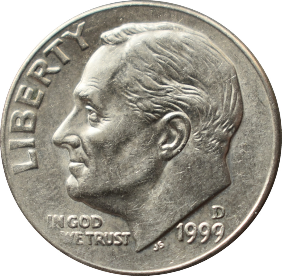 Spojené štáty 1 Dime 1999 D