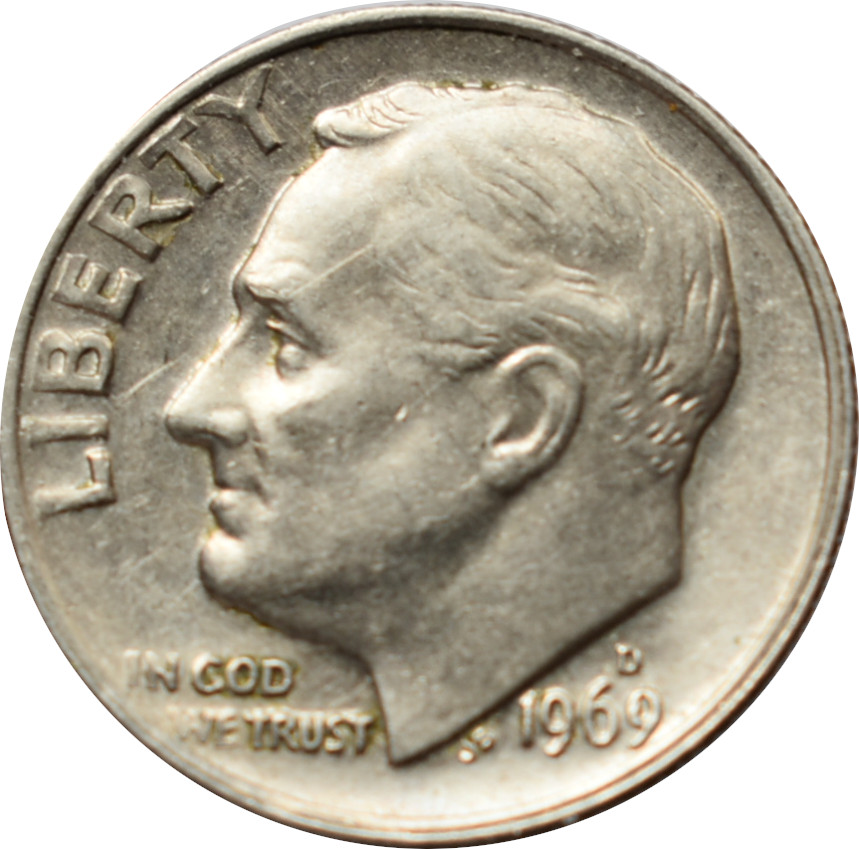 Spojené štáty 1 Dime 1969 D