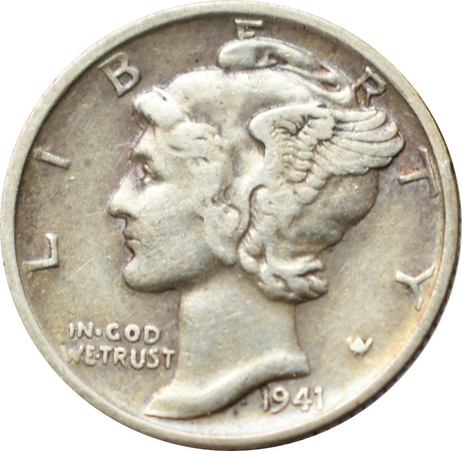 Spojené štáty 1 Dime 1941