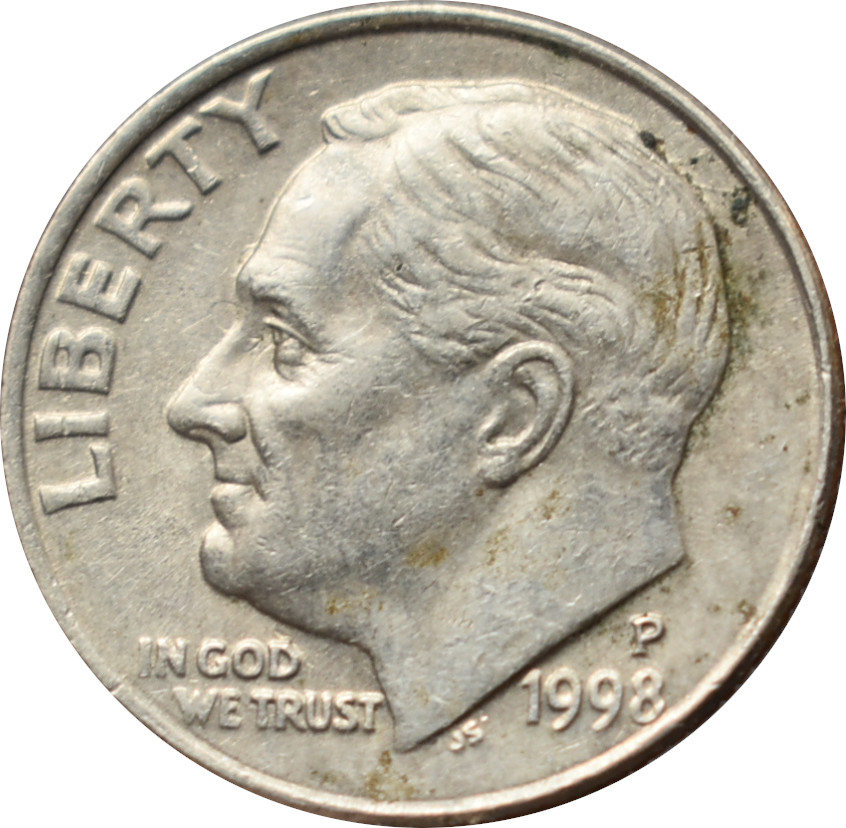 Spojené štáty 1 Dime 1998 P