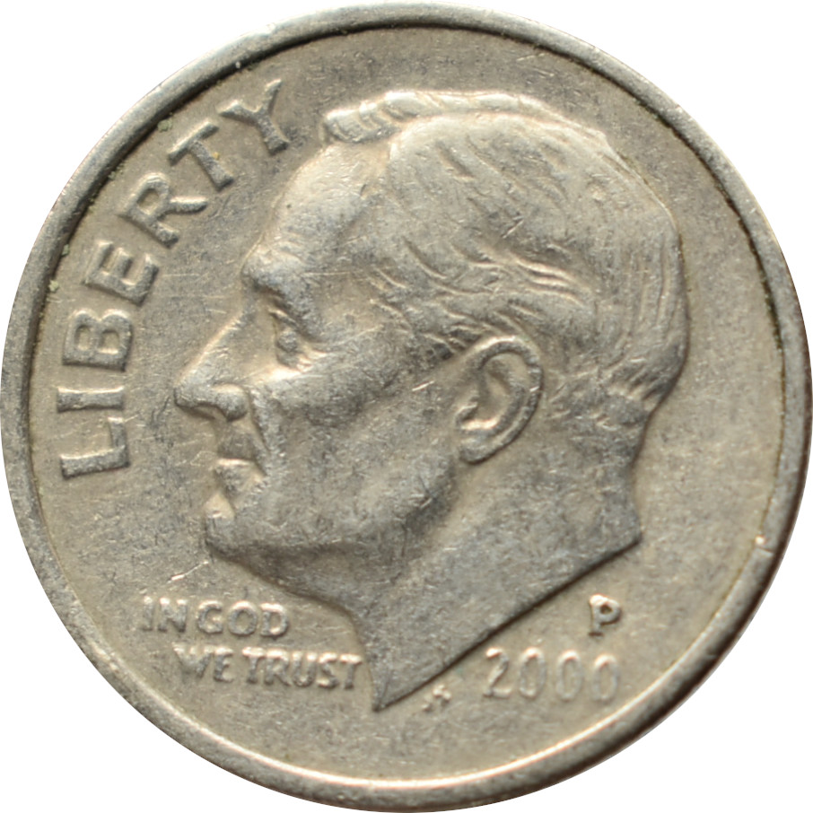 Spojené štáty 1 Dime 2000 P