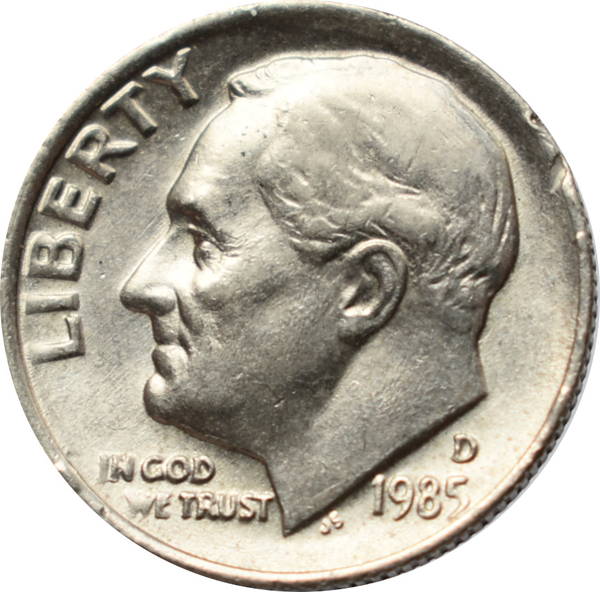 Spojené štáty 1 Dime 1985 D