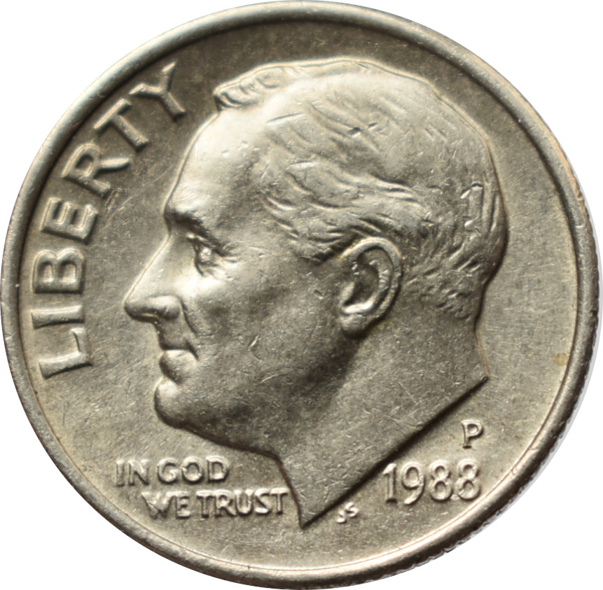 Spojené štáty 1 Dime 1988 P