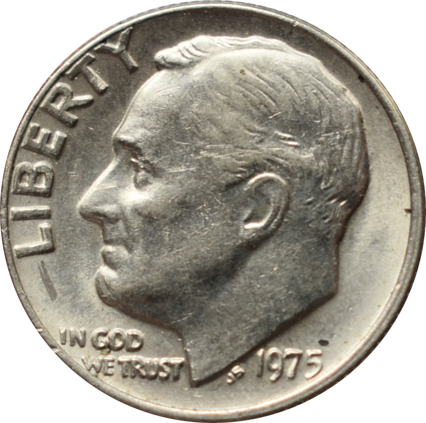 Spojené štáty 1 Dime 1975