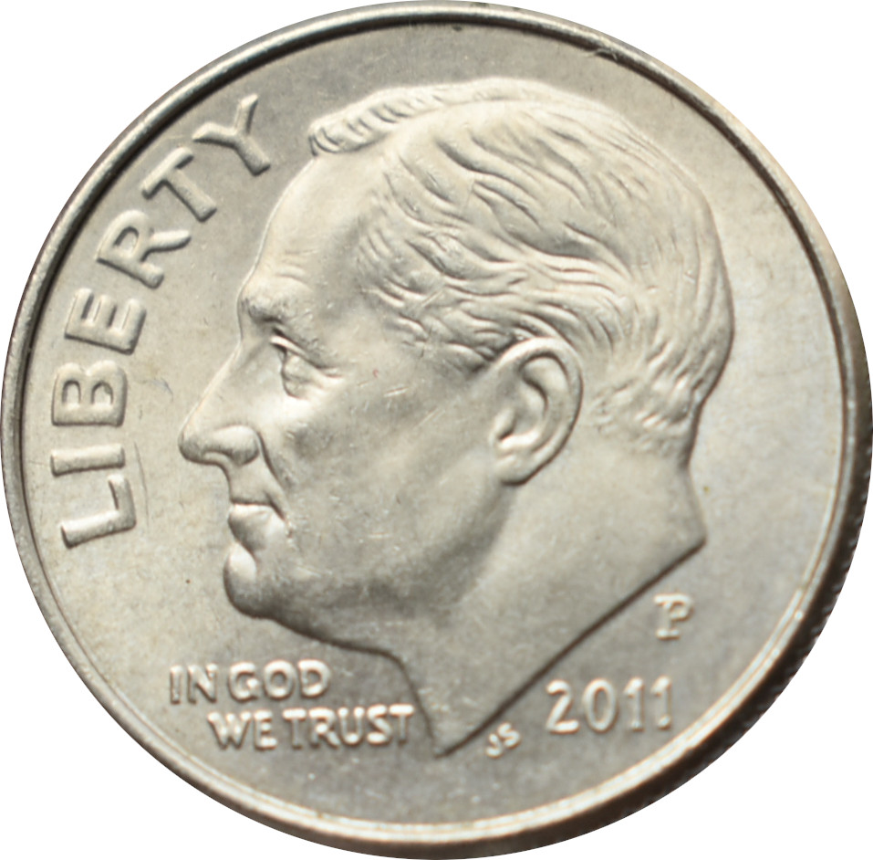 Spojené štáty 1 Dime 2011 P