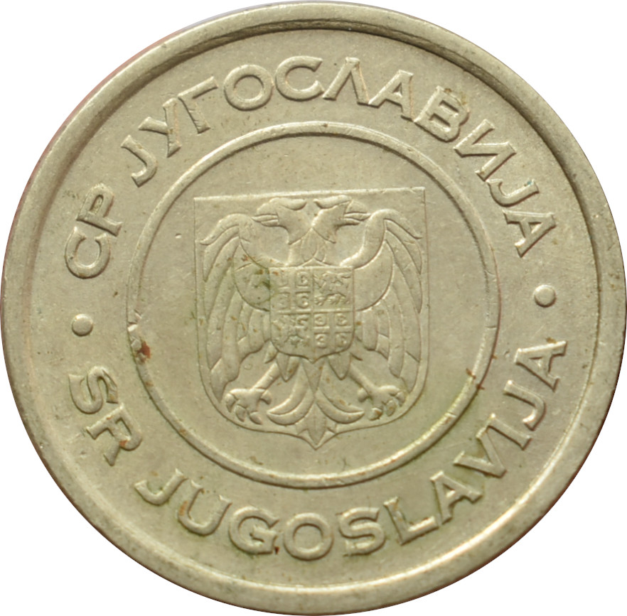 Juhoslávia 5 Dinara 2000