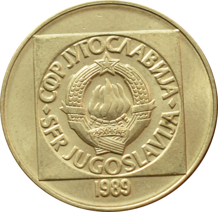 Juhoslávia 100 Dinara 1989