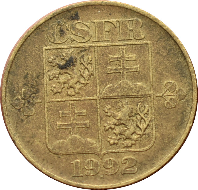 ČSFR 1 Kčs 1992