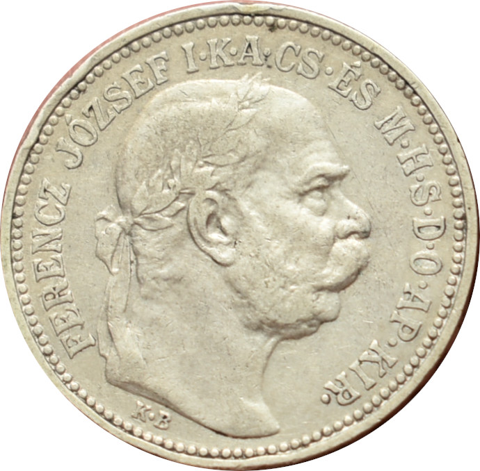 F.J. 1 korona 1912 K.B