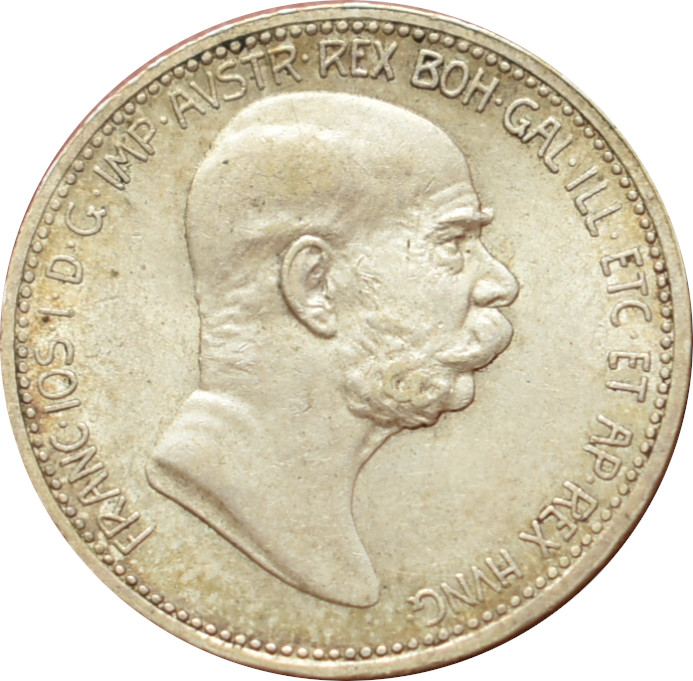 F.J. 1 Krone 1908 Jubilejná