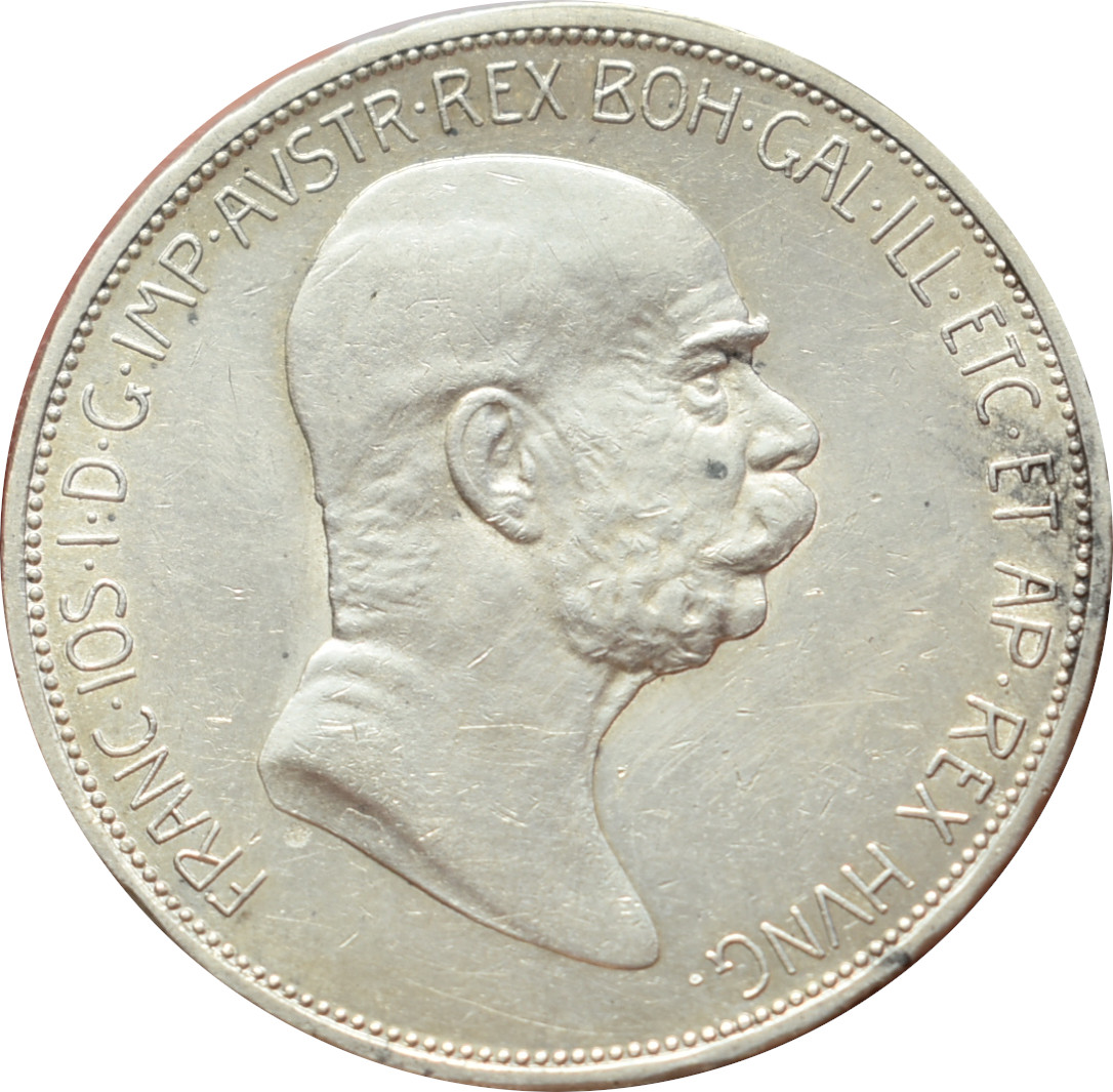 F.J. 5 Krone 1908 Jubilejný