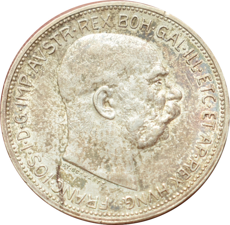 F.J. 2 Krone 1913 b.z.