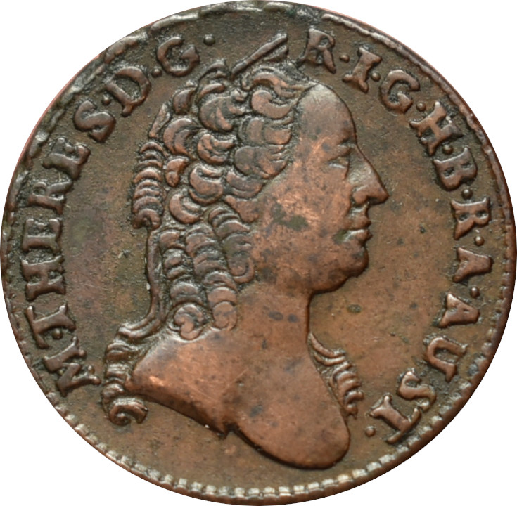Mária Terézia Ein Kreutzer 1761 K