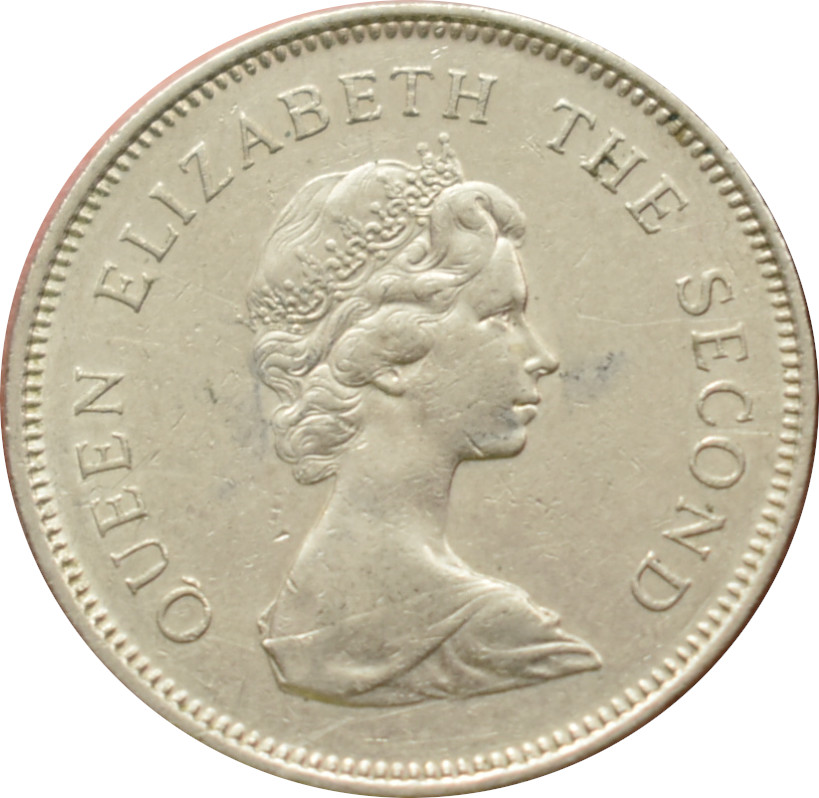 Hong Kong 1 Dollar 1980