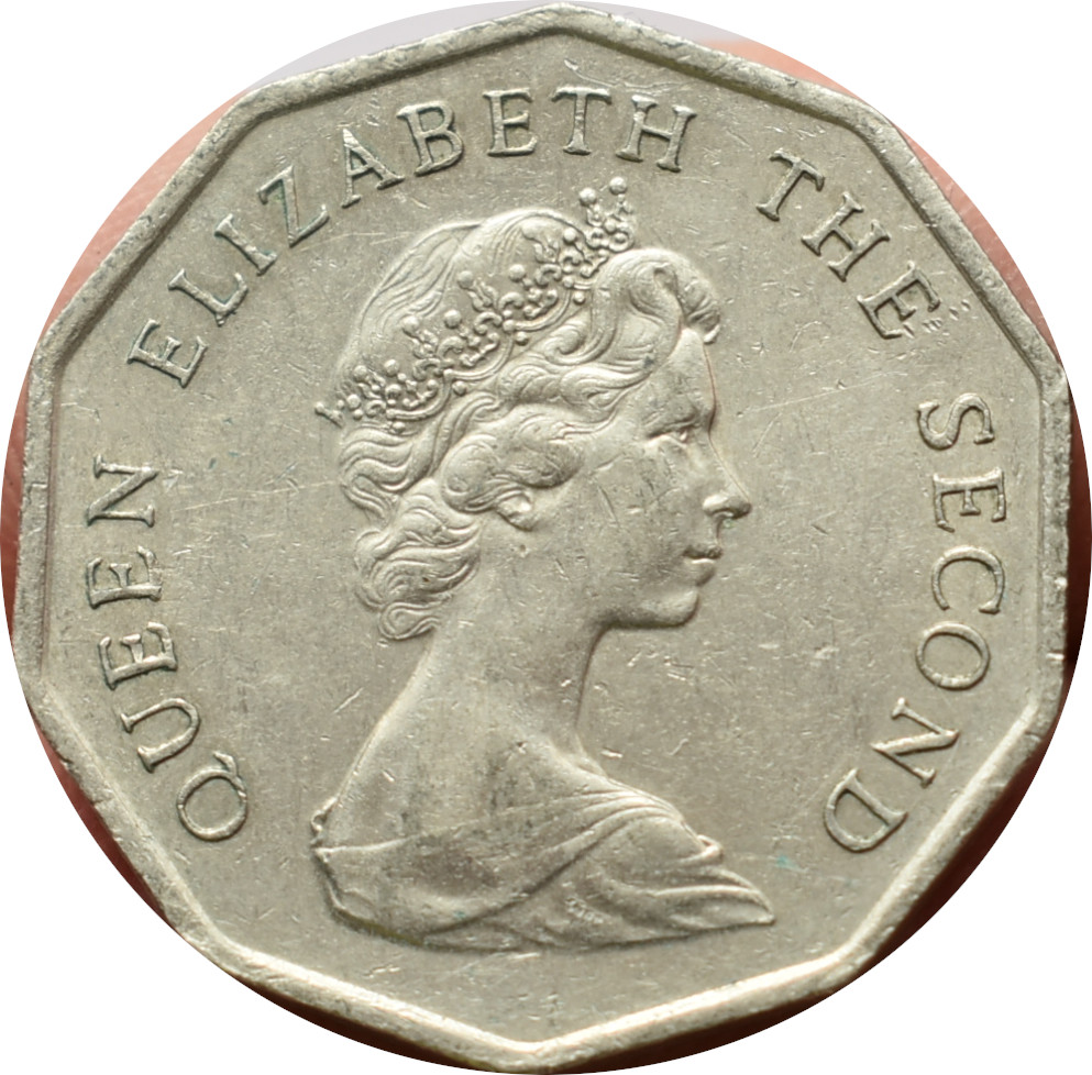 Hong Kong 5 Dollars 1976