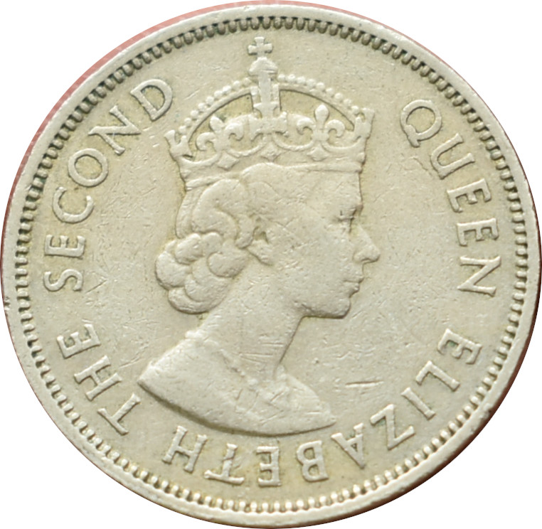 Hong Kong 50 Cents 1961