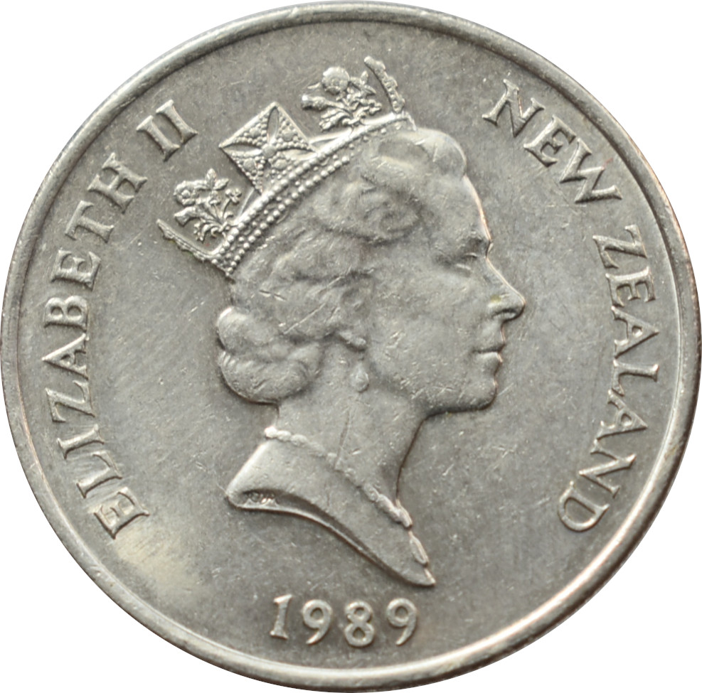 Nový Zéland 10 Cents 1989