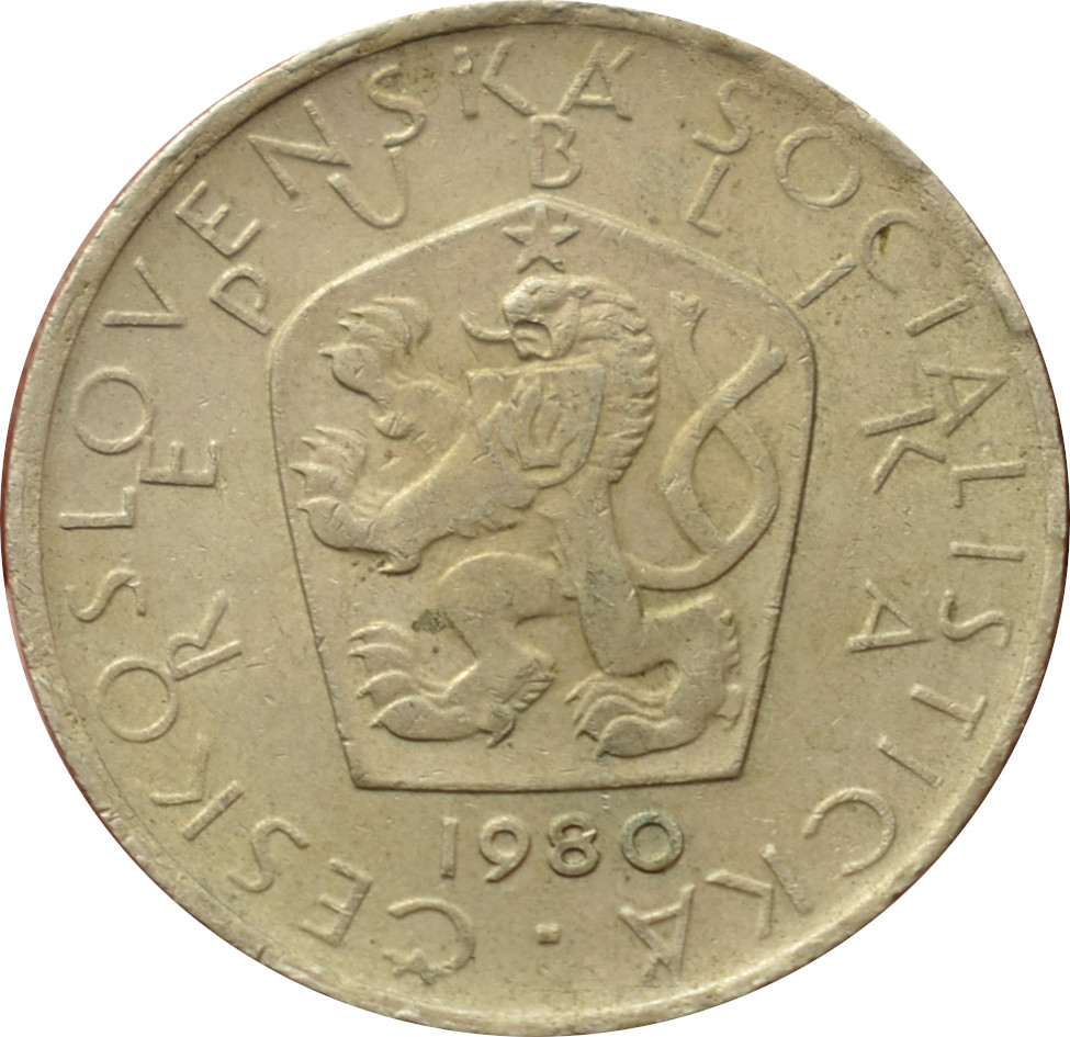 ČSSR 5 Kčs 1980
