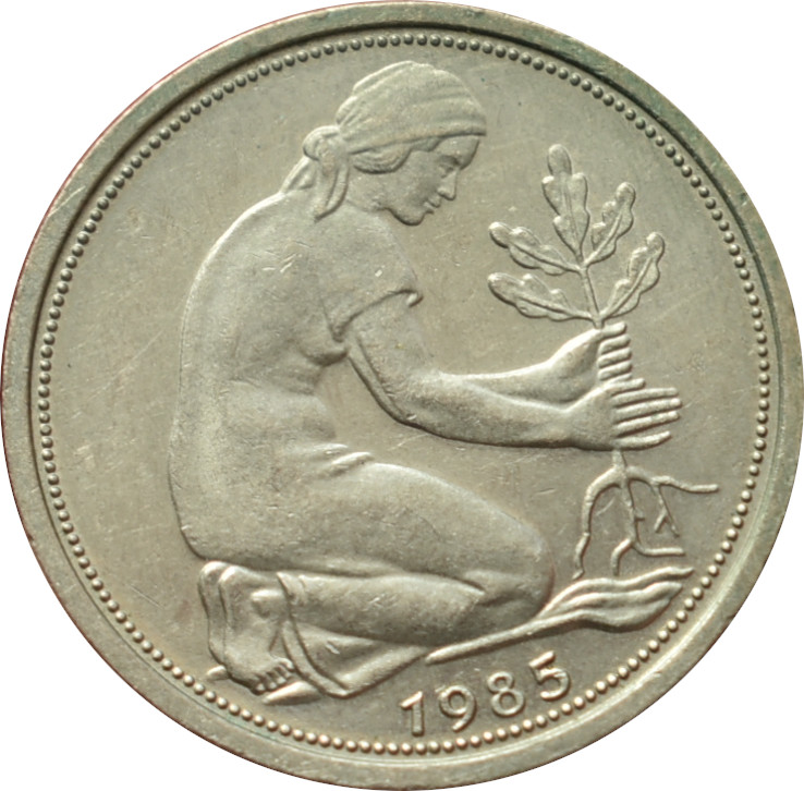 BRD 50 Pfennig 1985 G