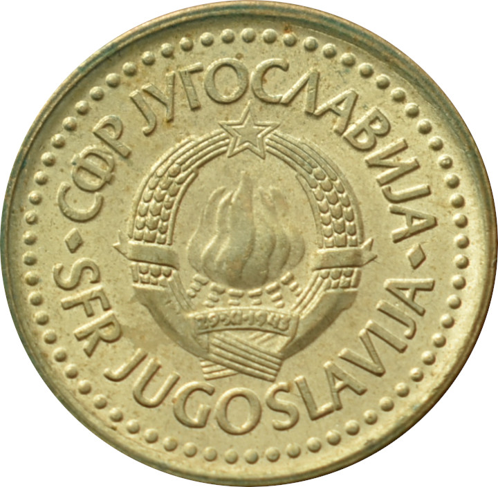 Juhoslávia 1 Dinar 1985