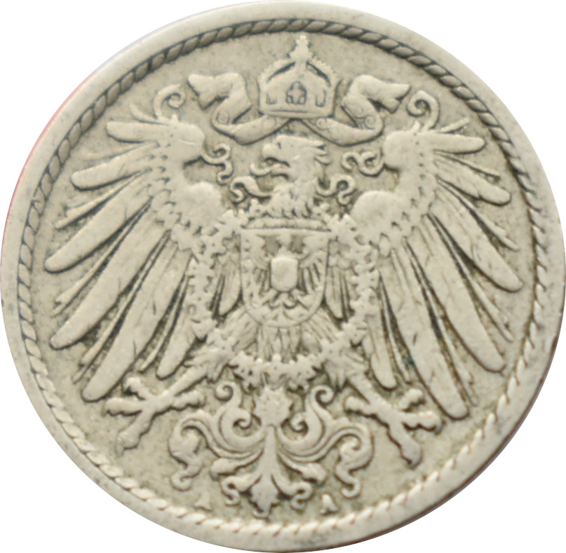 Nemecko - Nemecká ríša 5 Pfennig 1902 A