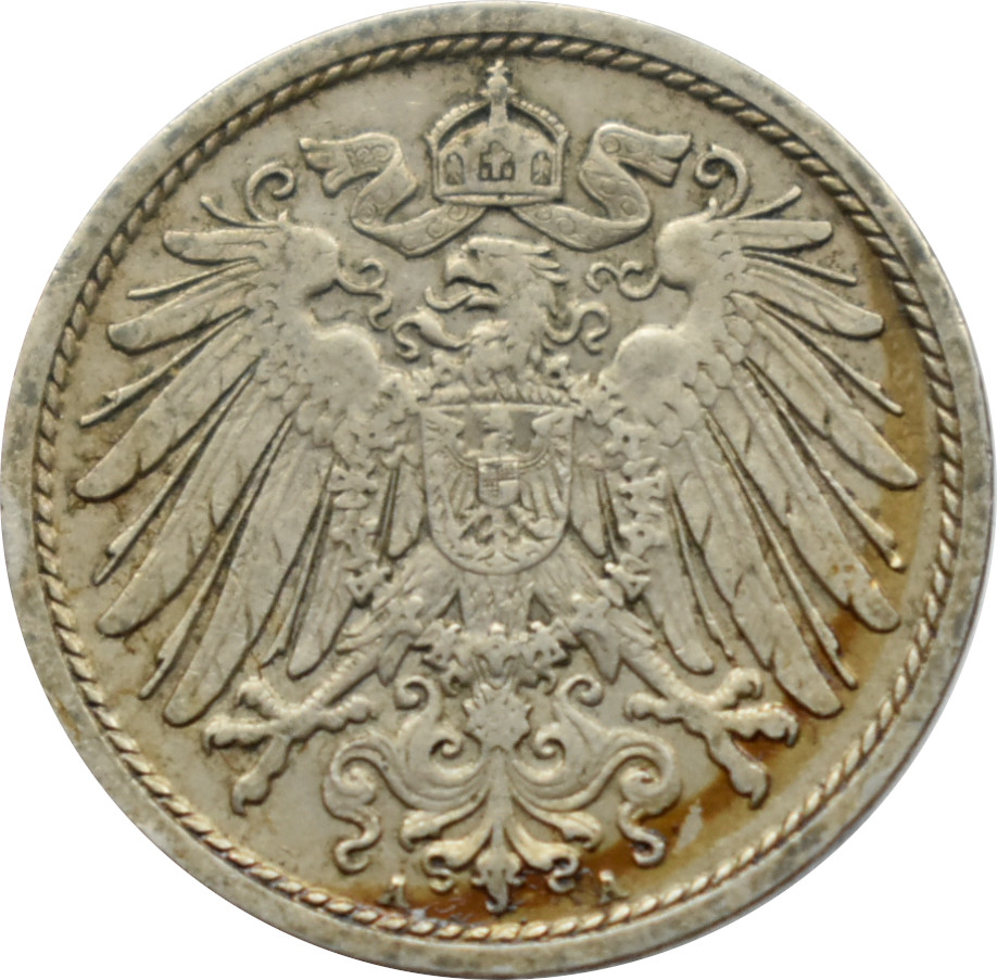 Nemecko - Nemecká ríša 10 Pfennig 1908 A