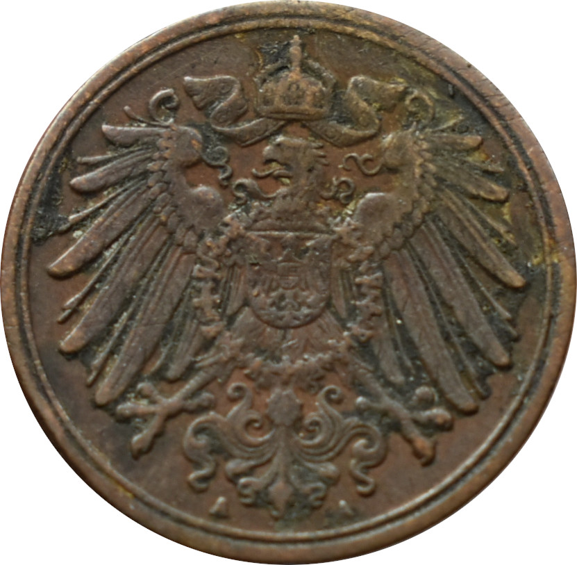 Nemecko - Nemecká ríša 1 Pfennig 1908 A