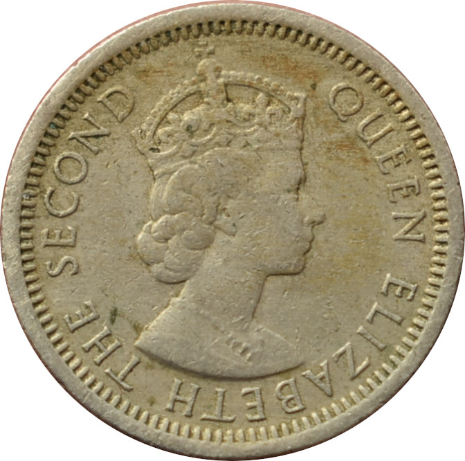 Východokaribské štáty 10 Cents 1956