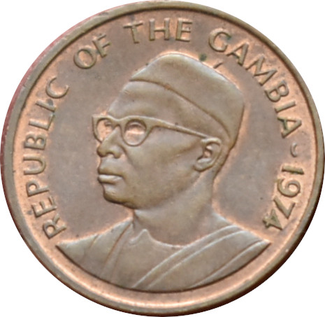 Gambia 1 Butut 1974