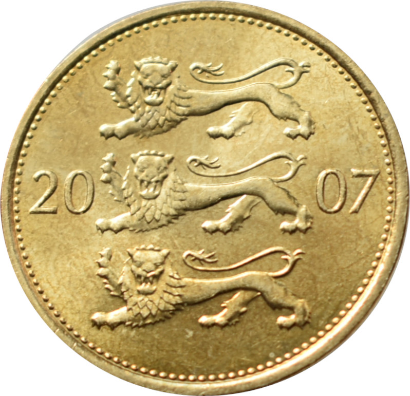 Estónsko 50 Senti 2007